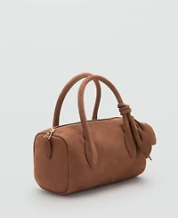 Mango Women's Leather Handbag