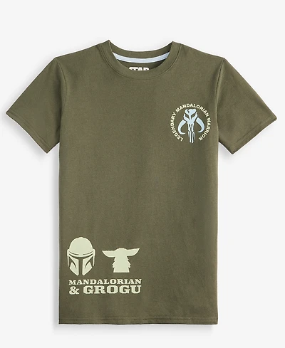 Epic Threads Boys' Xs-xl Mandalorian & Grogu Short-Sleeve T-Shirt, Macy's Exclusive
