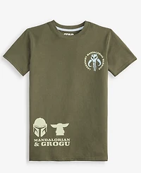 Epic Threads Boys' Xs-xl Mandalorian & Grogu Short-Sleeve T-Shirt, Macy's Exclusive