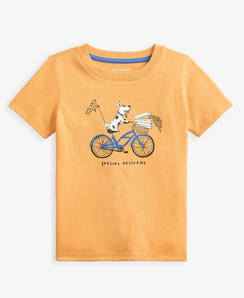 Epic Threads Toddler Boys' 12M-5T Pizza Dog T-Shirt, Macy's Exclusive