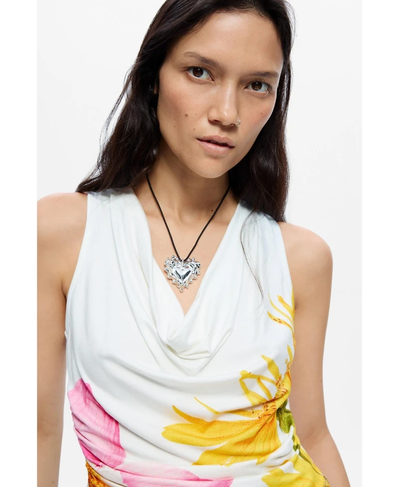 Desigual Women's Printed sleeveless t-shirt