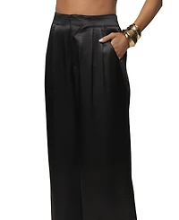 Jluxlabel Womens Thea Satin Pants