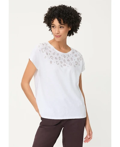 Olsen Women's Embellished T-Shirt