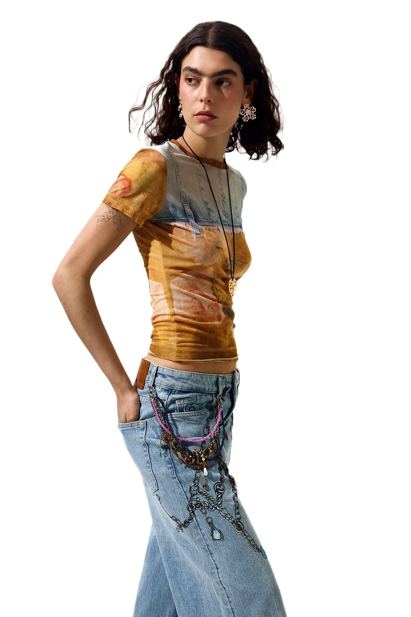 Desigual Women's Patchwork T-shirt