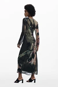 Desigual Women's Abstract midi dress