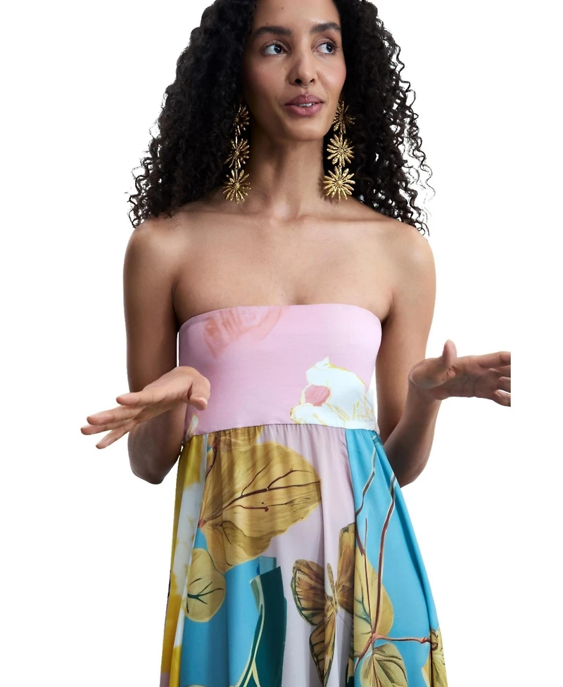 Desigual Women's Printed long dress