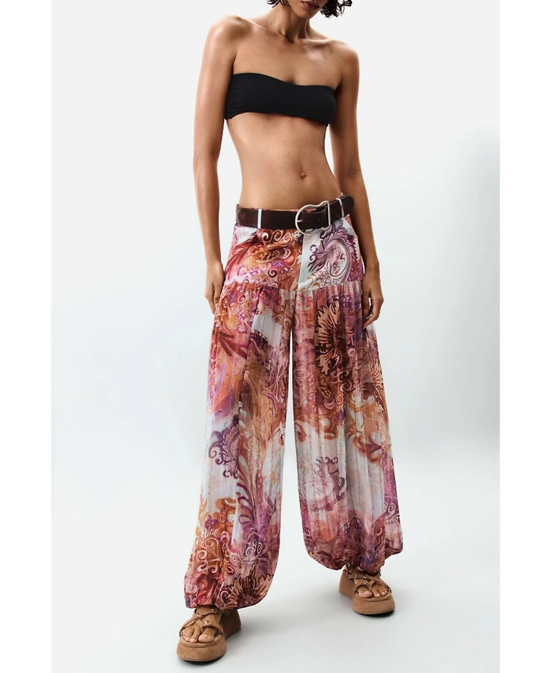 Desigual Women's Printed harem pants