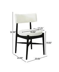 Streamdale Furniture Mid Century Modern Dining Chairs (MP2/Carton)