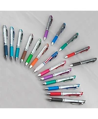 Pentel EnerGel Rtx Retractable Liquid Gel Pen, (0.7mm) Metal Tip, Medium Line,0.7mm, 12-Pk Hanging Window Box