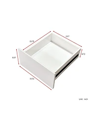 Streamdale Furniture Pantry Storage Cabinet with Doors, Shelves and Drawers