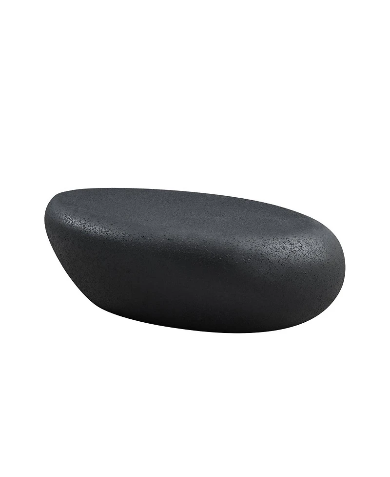 Streamdale Furniture Fiberglass Elliptical Coffee Table