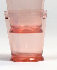 Tritan Scallop Tumbler Drinkware Set, Variety Pack 20.6 oz., Set of 6