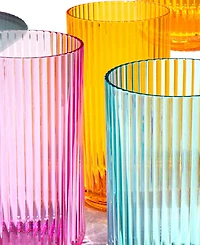 Abode Homewares Mesa Acrylic Drinking Glasses, Set of 6