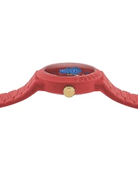 Versace Kid's V-Pop Red Silicone Strap Watch 34mm