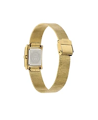Versace Women's Mosaic Ip Yellow Gold Stainless Steel Strap Watch 22x22mm