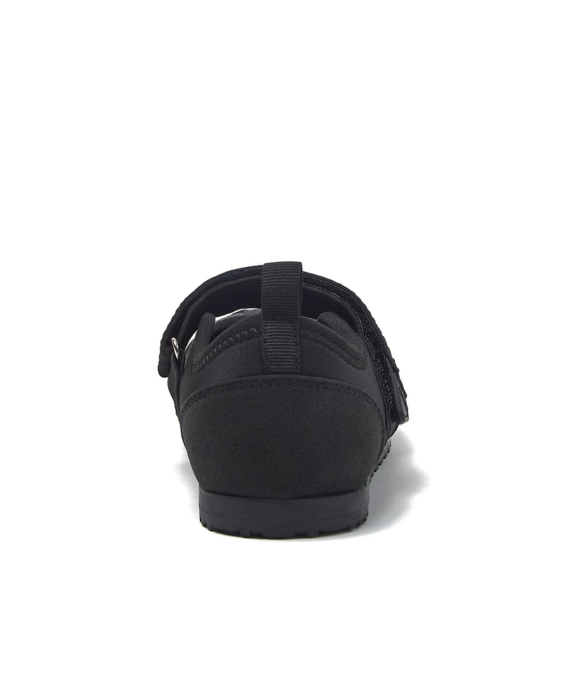 Lands' End Girls Mary Jane Easy On Sneakers