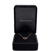 Pre-Owned Tiffany & Co Open Circle Pendant Necklace