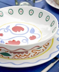 Costa Nova Summer Bliss Pasta Bowls, Set of 4