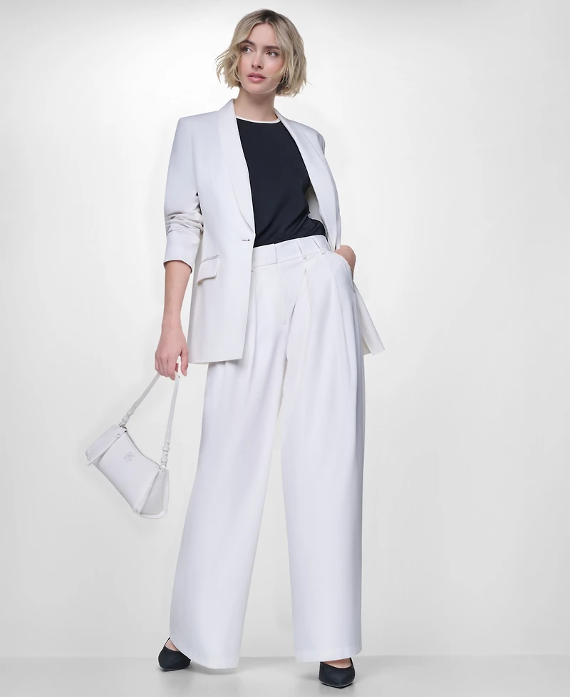 Dkny Women's Everyday One-Button Blazer