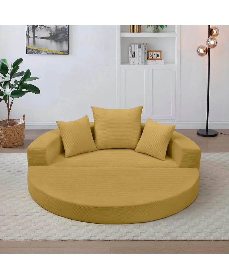 Streamdale Furniture Convertible Sofa Couch Bed, Multi-functional, Adjustable Futon for Apartment