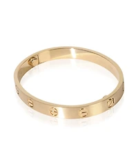 Pre-Owned Cartier Yellow Gold Brushed Finished Love Bracelet