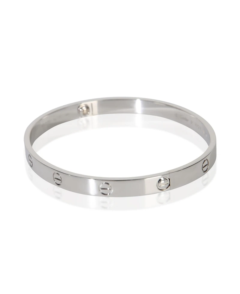 Pre-Owned Cartier White Gold Love Bracelet