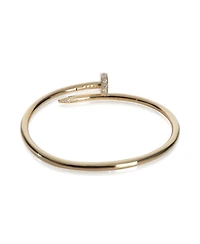 Pre-Owned Cartier Yellow Gold Diamond Juste Un Clou Bracelet