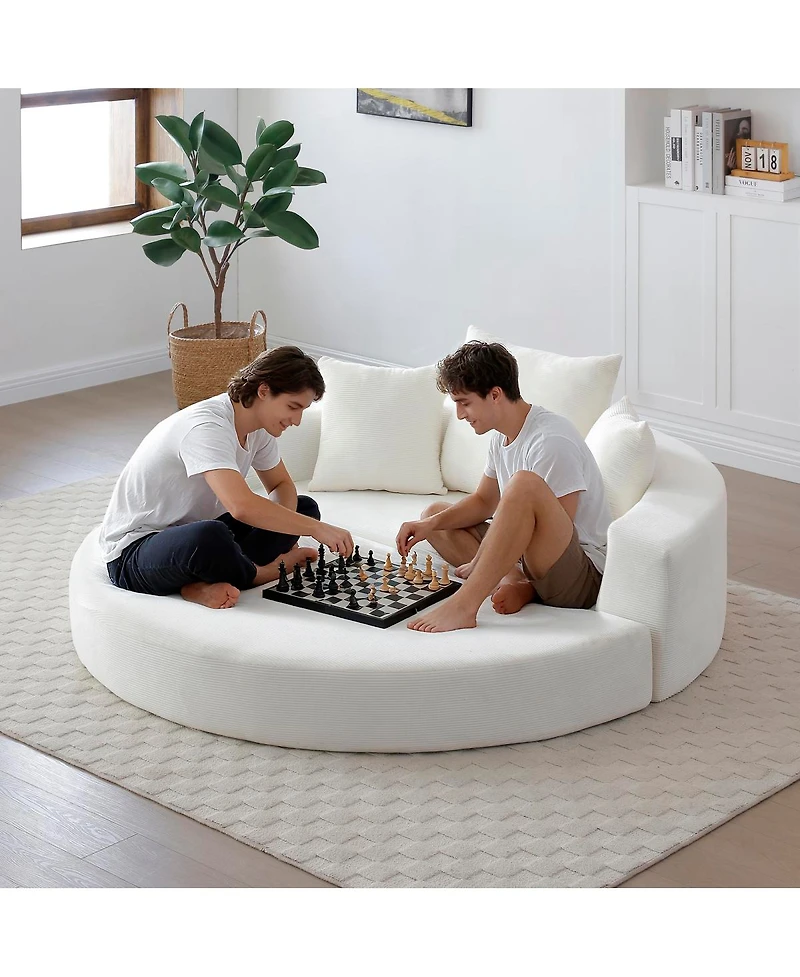 Streamdale Furniture Convertible Sofa Couch Bed, Multi-functional