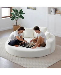 Streamdale Furniture Convertible Sofa Couch Bed, Multi-functional