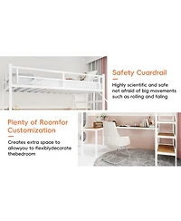 Streamdale Furniture Loft Bed Stairs, Desk and Storage