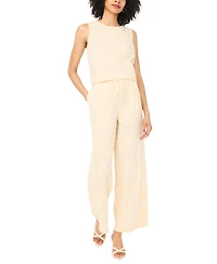 Vince Camuto Women's Crewneck Boxy Cotton Tank Top