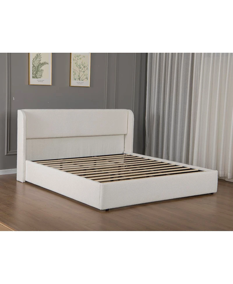 Streamdale Furniture Boucle Cloud Bed Frame