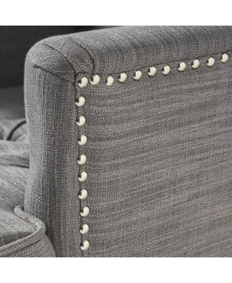 Streamdale Furniture Tufted Back Club Chair - Fabric/Microfiber