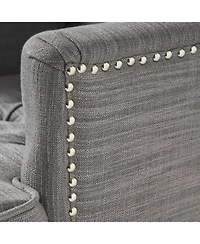 Streamdale Furniture Tufted Back Club Chair - Fabric/Microfiber