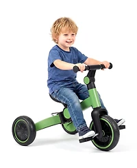 Slickblue Toddler 5-in-1 Balance Bike with Adjustable Seat and Removable Pedals