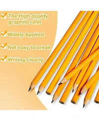 Gnuadz 2 Hb Pencils With Eraser Unsharpened Bulk 800 Pieces