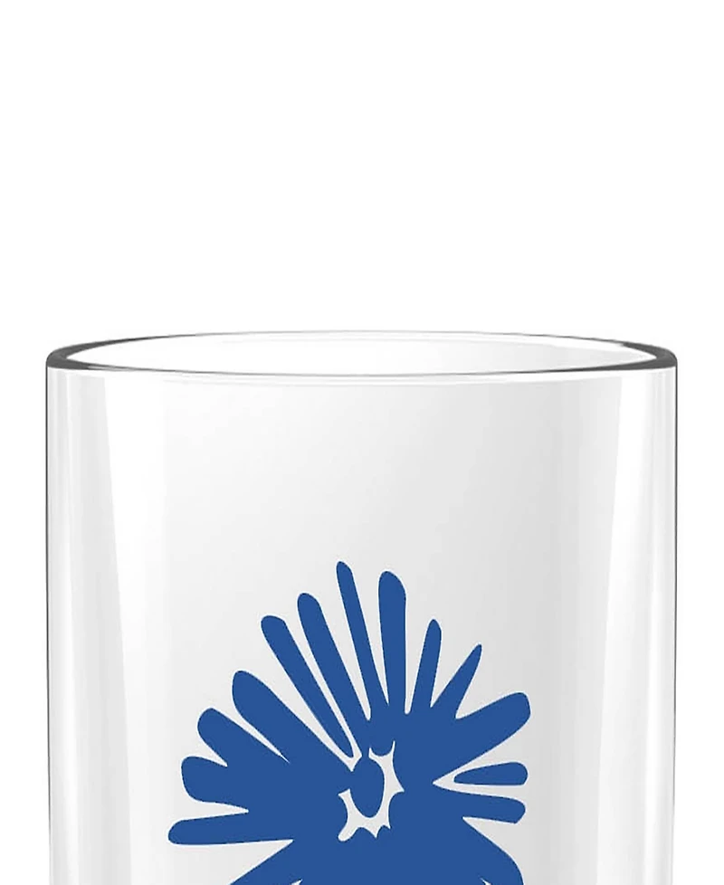 Abode Homewares Midsummer Acrylic Floral Stemless Wine Glasses, Set of 4