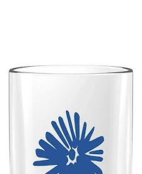 Abode Homewares Midsummer Acrylic Floral Stemless Wine Glasses, Set of 4