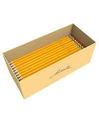 Gnuadz Pre-sharpened 2 Hb Wood Pencils with Erasers 650 Pack