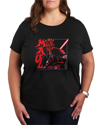 Hybrid Apparel Plus Maul Portrait Short-Sleeve Graphic T-Shirt