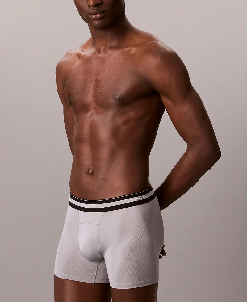 Calvin Klein Men's 3-Pack Icon Active Mesh Trunks Underwear