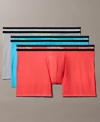 Calvin Klein Men's 3-Pack Icon Active Mesh Trunks Underwear