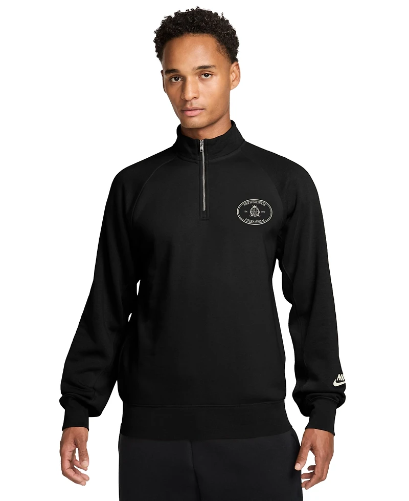 Nike Men's Sportswear Club Half-Zip Fleece Top