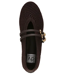 Dv Dolce Vita Women's Lespina Knitted Mary Jane Flats