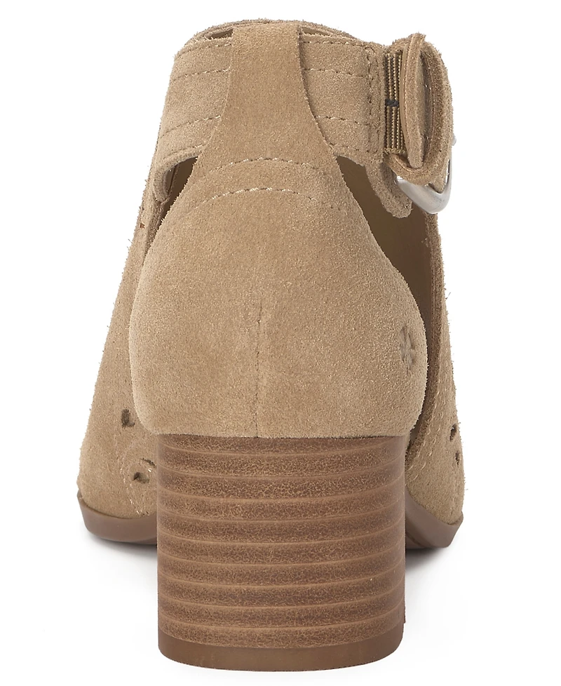Lucky Brand Women's Cormyn Cutout Square Toe Shooties