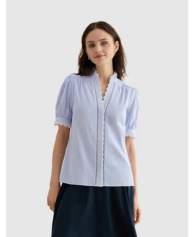 Hobbs London Women's Ginny Belted Pleated Midi Shirt Dress
