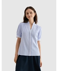 Hobbs London Women's Ginny Belted Pleated Midi Shirt Dress