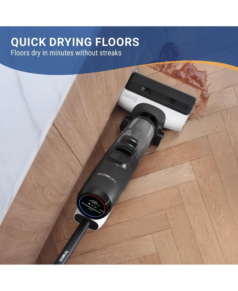 Tineco Floorwasher 6 Series Cordless Wet Dry Vacuum and Mop with FlashDry Self-Cleaning Dock