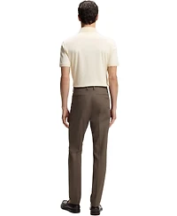 Boss by Hugo Boss Men's Stretch Cotton-Silk Slim-Fit Pants