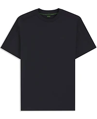 Boss by Hugo Men's Stretch-Cotton Regular-Fit Jacquard Tape T-Shirt